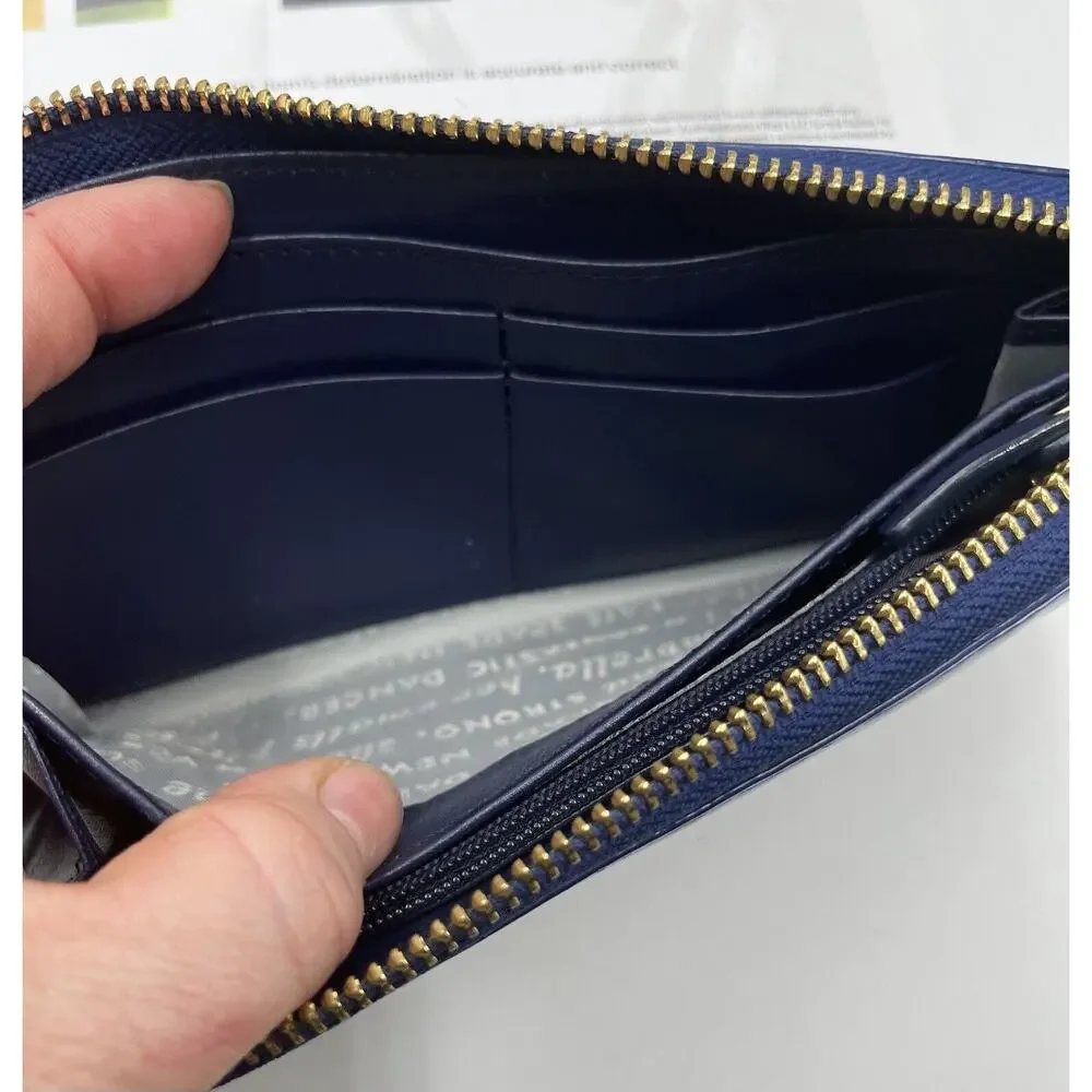 Kate Spade Authenticated‎ Cedar Street Cosmic Blue Ombre Patent Nisha Wallet